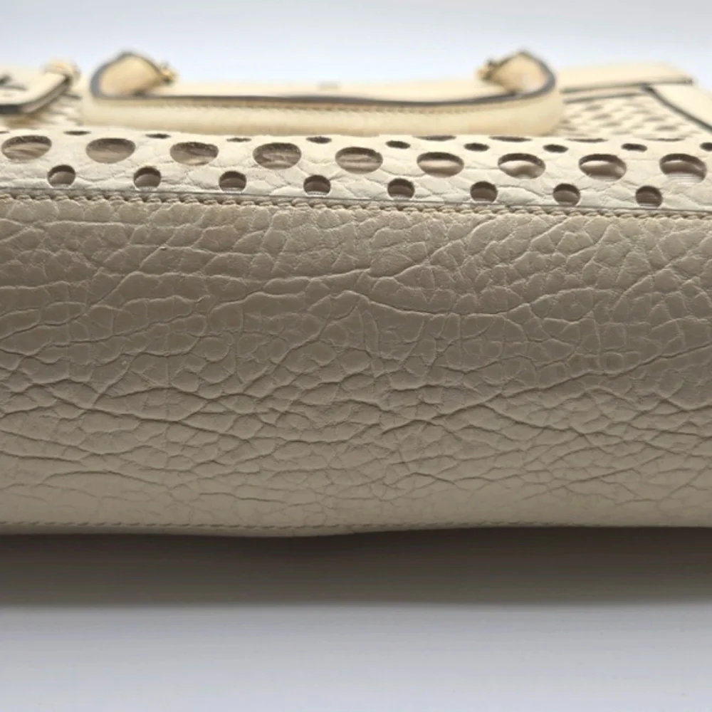 KATE SPADE Perri Lane Lynne Tote Ivory Leather
